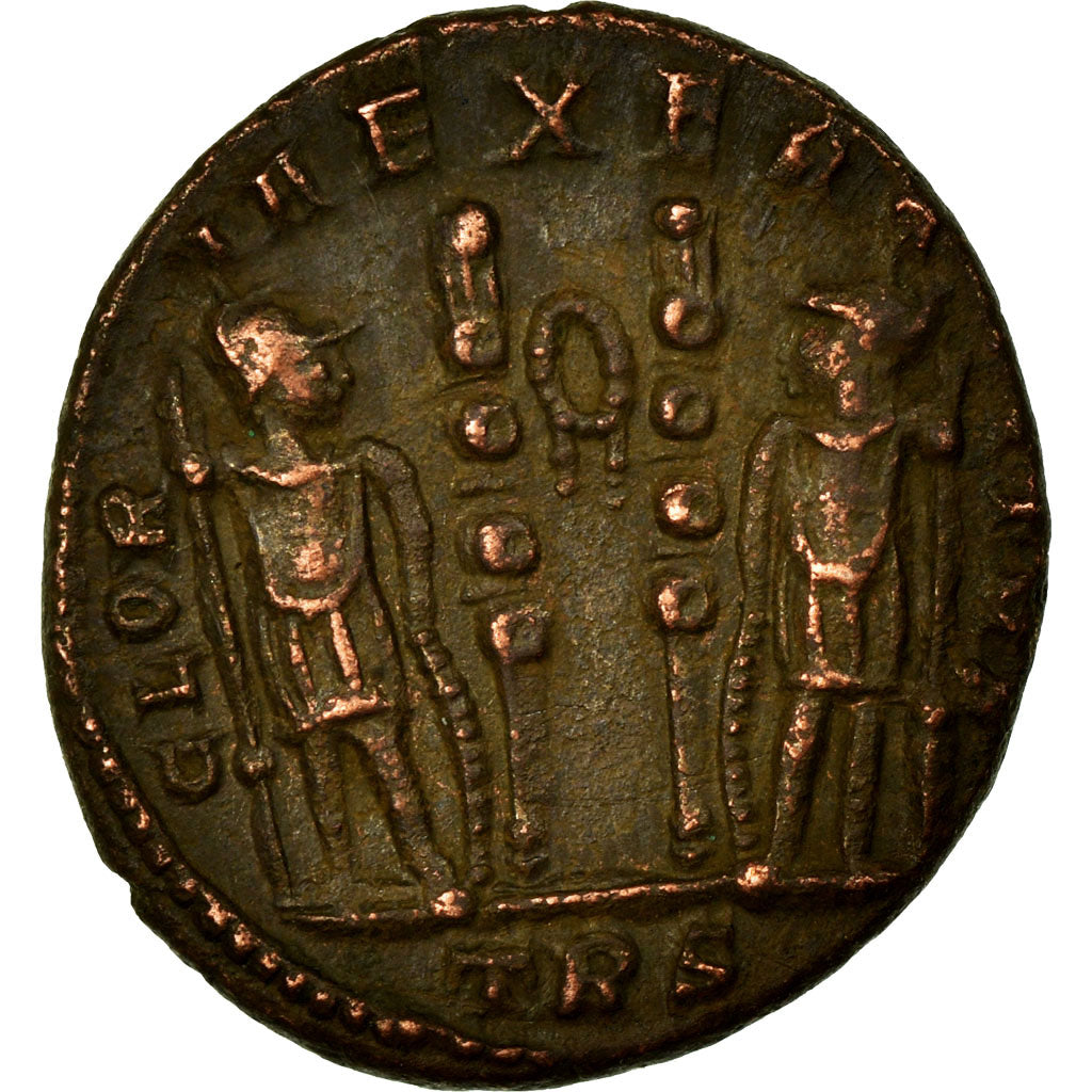 Coin, Constantine II, Nummus, 333-334, Trier, VF(30-35), Copper, RIC:550