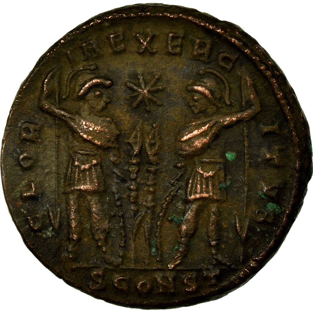 Coin, Constantine II, Nummus, 330-331, Arles, EF(40-45), Copper, RIC:346