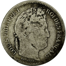 Coin, France, Louis-Philippe, 2 Francs, 1833, Lille, VF(20-25), Silver