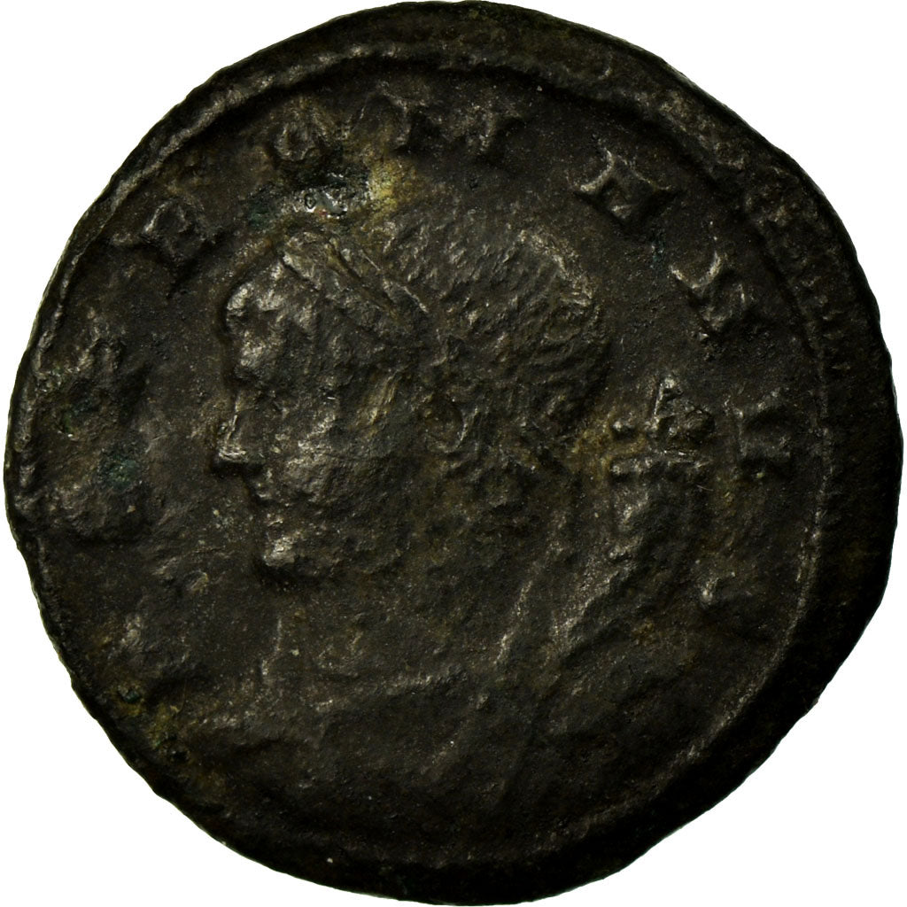 Münze, Constantine I, Half nummus, AD 307, Constantinople, S+, Kupfer, RIC:22