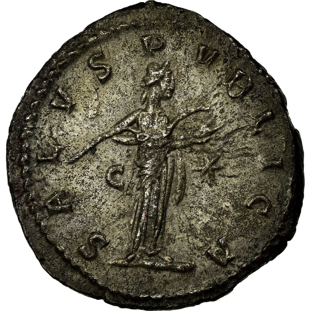 Moneda, Tacitus, Antoninianus, Lyon, MBC+, Vellón, RIC:58