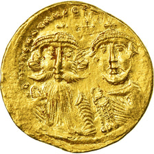 Coin, Heraclius, Solidus, 610-641 AD, Constantinople, VF(30-35), Gold, Sear:743