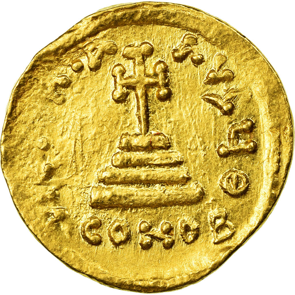 Coin, Heraclius, Solidus, 610-641 AD, Constantinople, VF(30-35), Gold, Sear:743