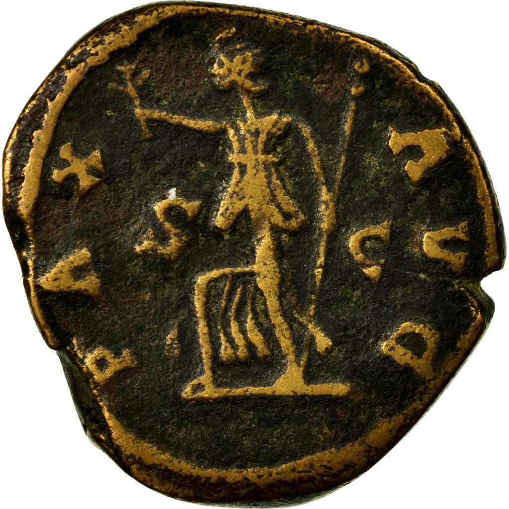 Monnaie, Postume, Double Sestertius, 260-261, Trèves ou Cologne, TB, Cuivre