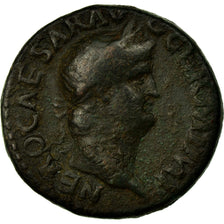 Coin, Nero, As, 66, Rome, VF(30-35), Bronze, RIC:543