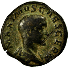 Coin, Maximus, Sestertius, Rome, VF(30-35), Bronze, RIC:11