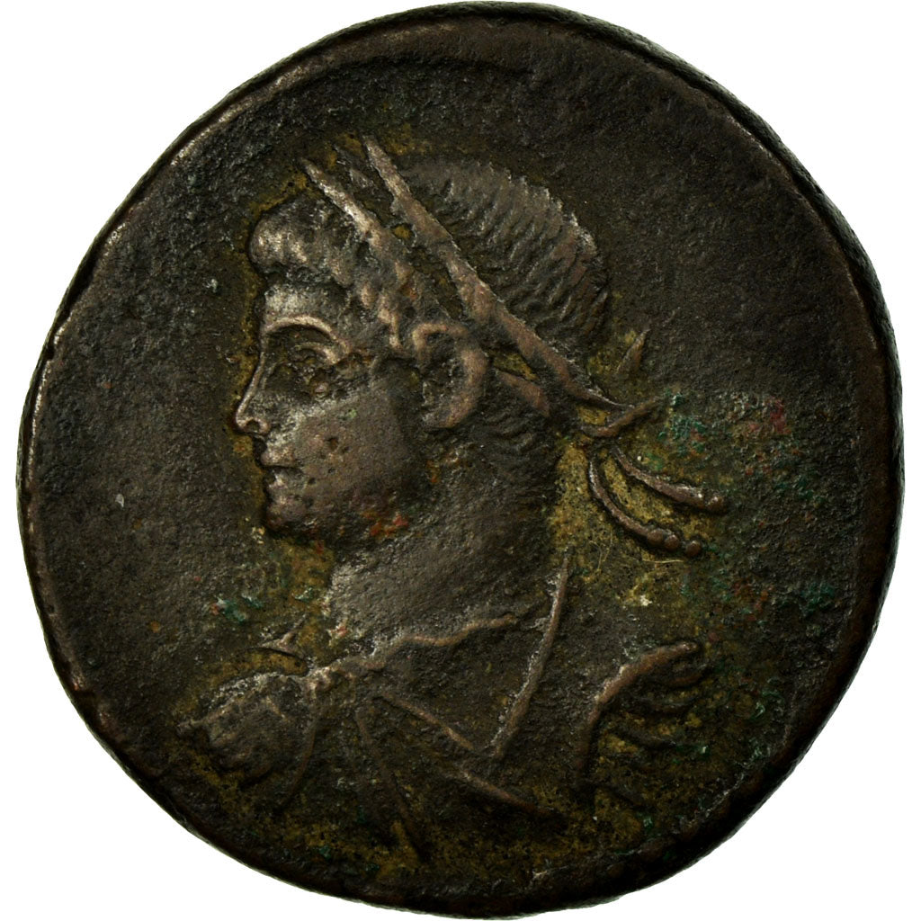 Munten, Constantijn II, Half nummus, Rome, FR+, Koper, RIC:281