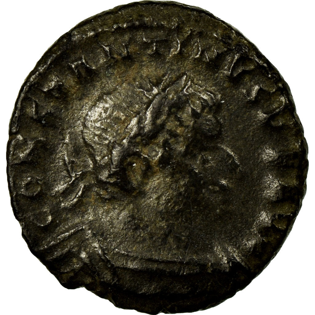 Coin, Constantine I, 1/4 Nummus, Trier, Very rare, VF(30-35), Copper, RIC:909a