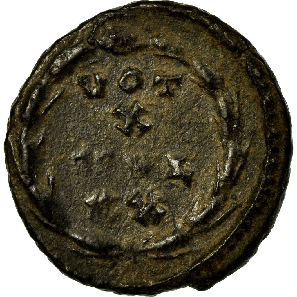 Coin, Constantine I, 1/4 Nummus, Trier, Very rare, VF(30-35), Copper, RIC:909a