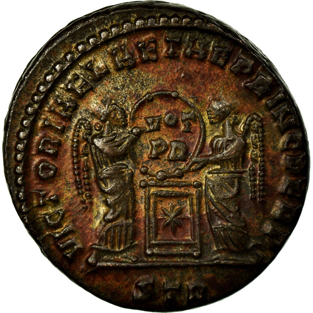 Münze, Constantine I, Nummus, Trier, UNZ, Kupfer, RIC:86