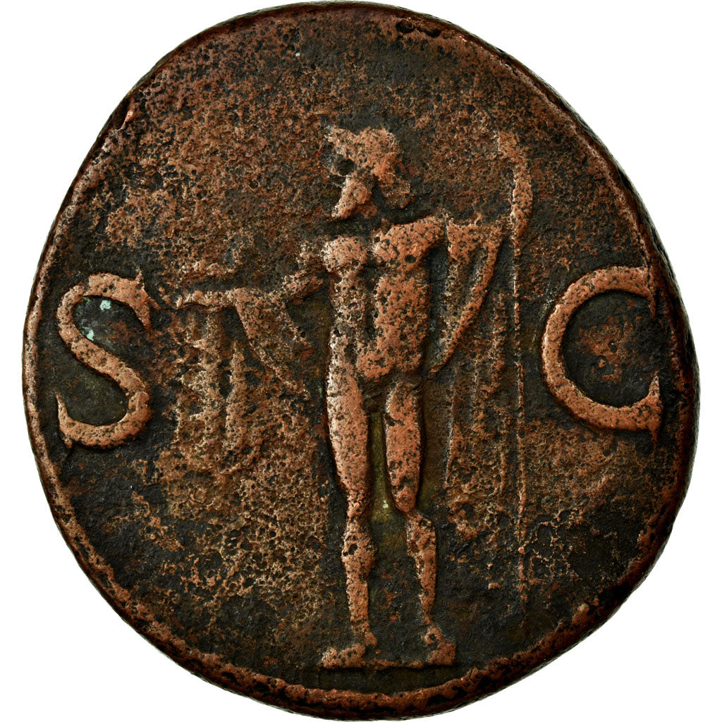 Coin, Agrippa, As, Rome, VF(30-35), Copper, Cohen:3