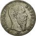 Coin, Mexico, Maximilian, Peso, 1866, Mexico City, VF(20-25), Silver, KM:388.1