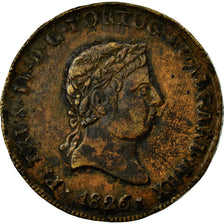 Monnaie, Portugal, Pedro IV, 40 Reis, Pataco, 1826, TTB, Bronze, KM:373