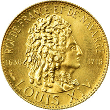 France, Medal, Louis XIV, 1980, MS(63), Gold