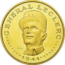 Coin, Chad, Général Leclerc, 5000 Francs, Undated (1970), Paris, MS(63), Gold