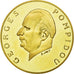 Coin, Gabon, Georges Pompidou, 5000 Francs, 1971, EF(40-45), Gold, KM:11