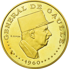 Moneta, Ciad, 10000 Francs, 1960, SPL, Oro, KM:11