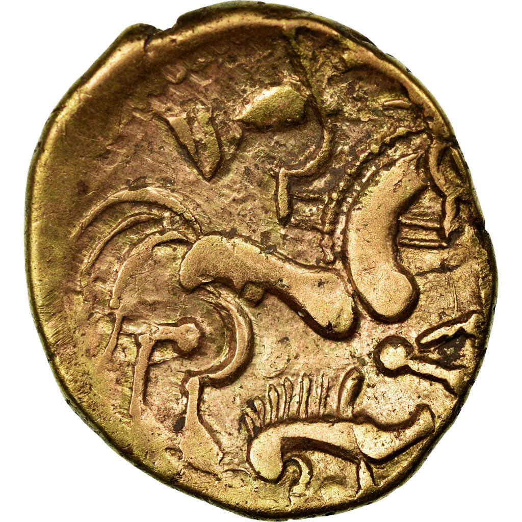 Coin, Aulerci Eburovices, Hemistater, VF(30-35), Electrum, Delestrée:2401