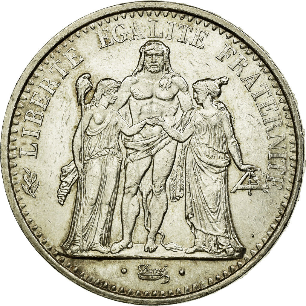 Coin, France, Hercule, 10 Francs, 1966, Paris, AU(55-58), Silver, KM:932