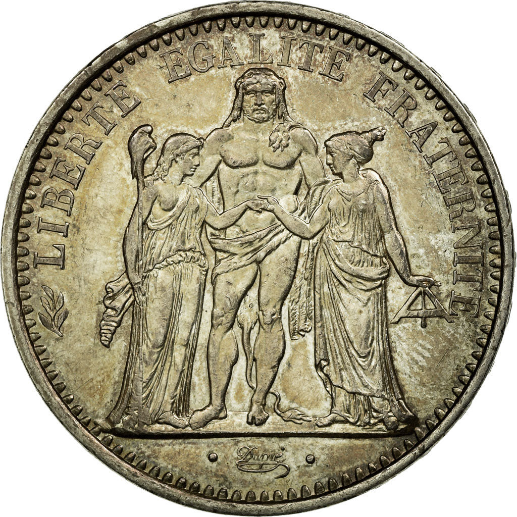 Coin, France, Hercule, 10 Francs, 1966, Paris, AU(55-58), Silver, KM:932