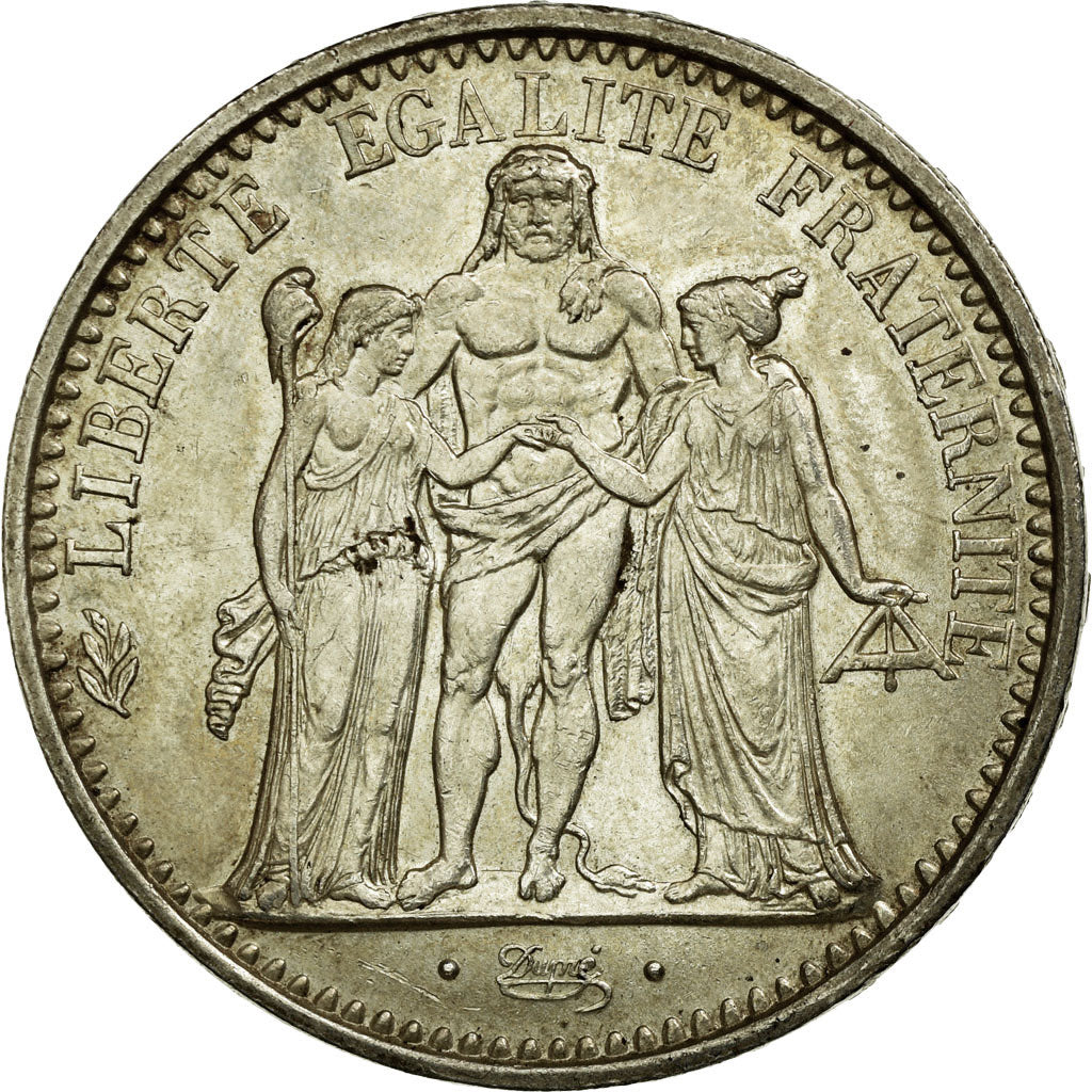 Coin, France, Hercule, 10 Francs, 1968, Paris, AU(55-58), Silver, KM:932
