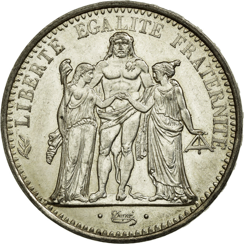 Coin, France, Hercule, 10 Francs, 1968, Paris, AU(55-58), Silver, KM:932