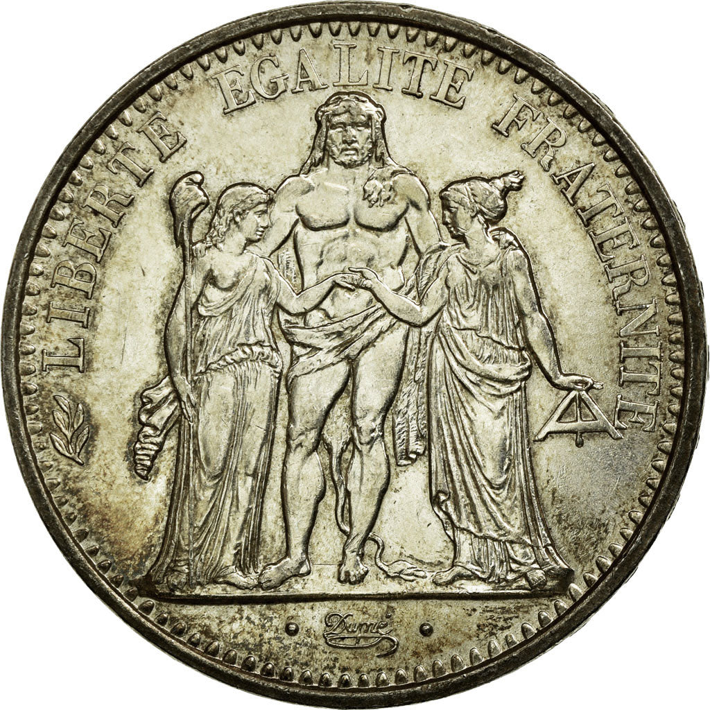 Coin, France, Hercule, 10 Francs, 1970, Paris, AU(55-58), Silver, KM:932