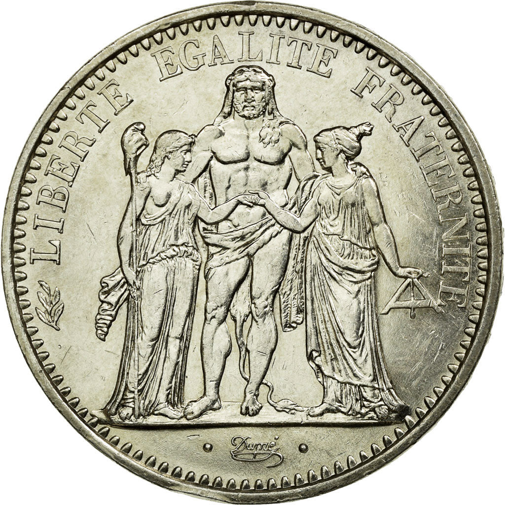 Coin, France, Hercule, 10 Francs, 1970, Paris, AU(55-58), Silver, KM:932