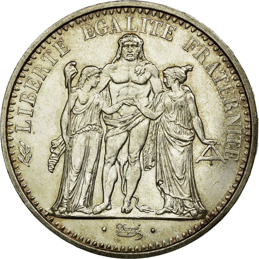 Coin, France, Hercule, 10 Francs, 1972, Paris, AU(55-58), Silver, KM:932