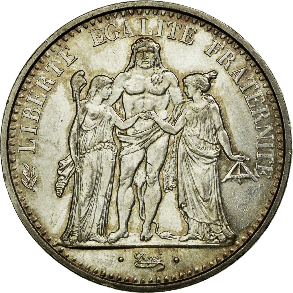 Coin, France, Hercule, 10 Francs, 1972, Paris, AU(55-58), Silver, KM:932