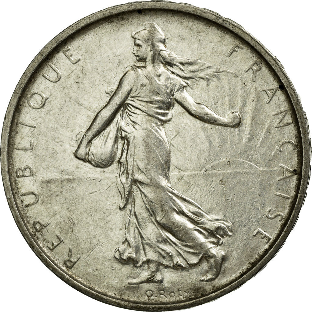 Coin, France, Semeuse, 5 Francs, 1963, Paris, AU(50-53), Silver, KM:926
