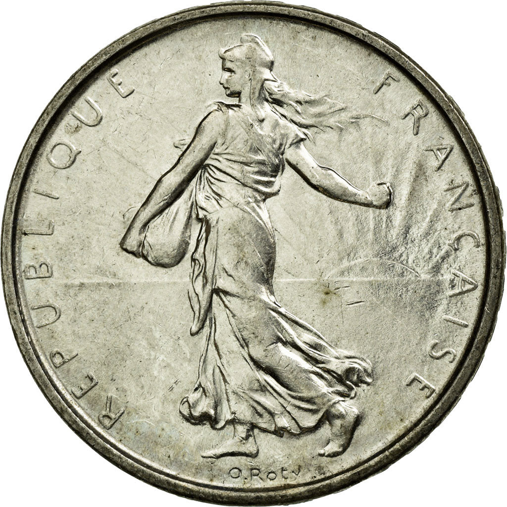 Coin, France, Semeuse, 5 Francs, 1964, Paris, AU(50-53), Silver, KM:926