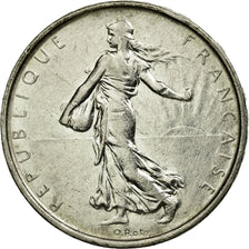 Coin, France, Semeuse, 5 Francs, 1966, Paris, AU(50-53), Silver, KM:926