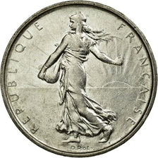 Coin, France, Semeuse, 5 Francs, 1966, Paris, AU(50-53), Silver, KM:926