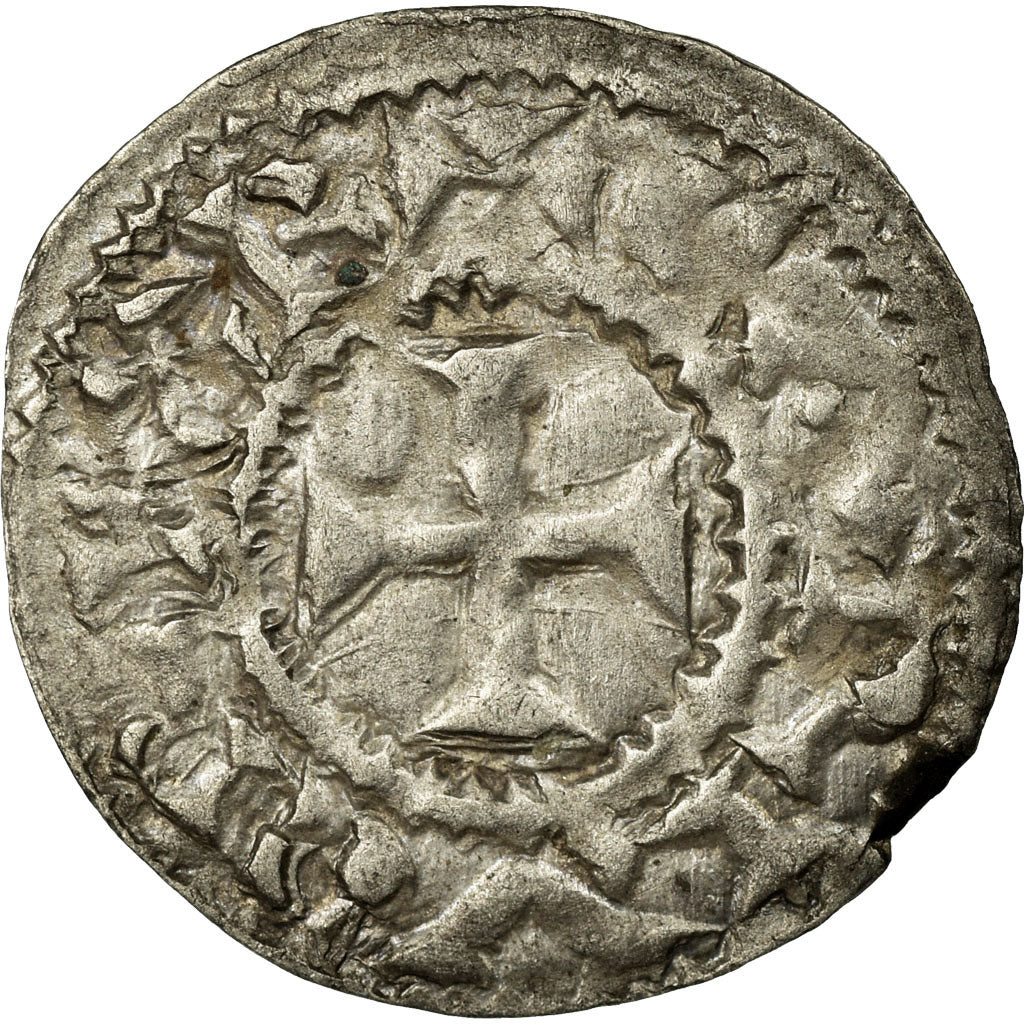 Moneta, Francja, Charles III, Obol, Melle, EF(40-45), Srebro, Depeyrot:629