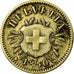 Coin, Switzerland, 5 Rappen, 1850, Strasbourg, VF(30-35), Billon, KM:5