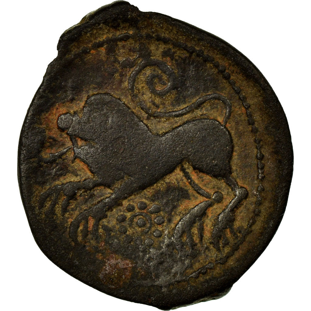 Coin, Suessiones, Bronze Æ, VF(20-25), Bronze, Delestrée:563