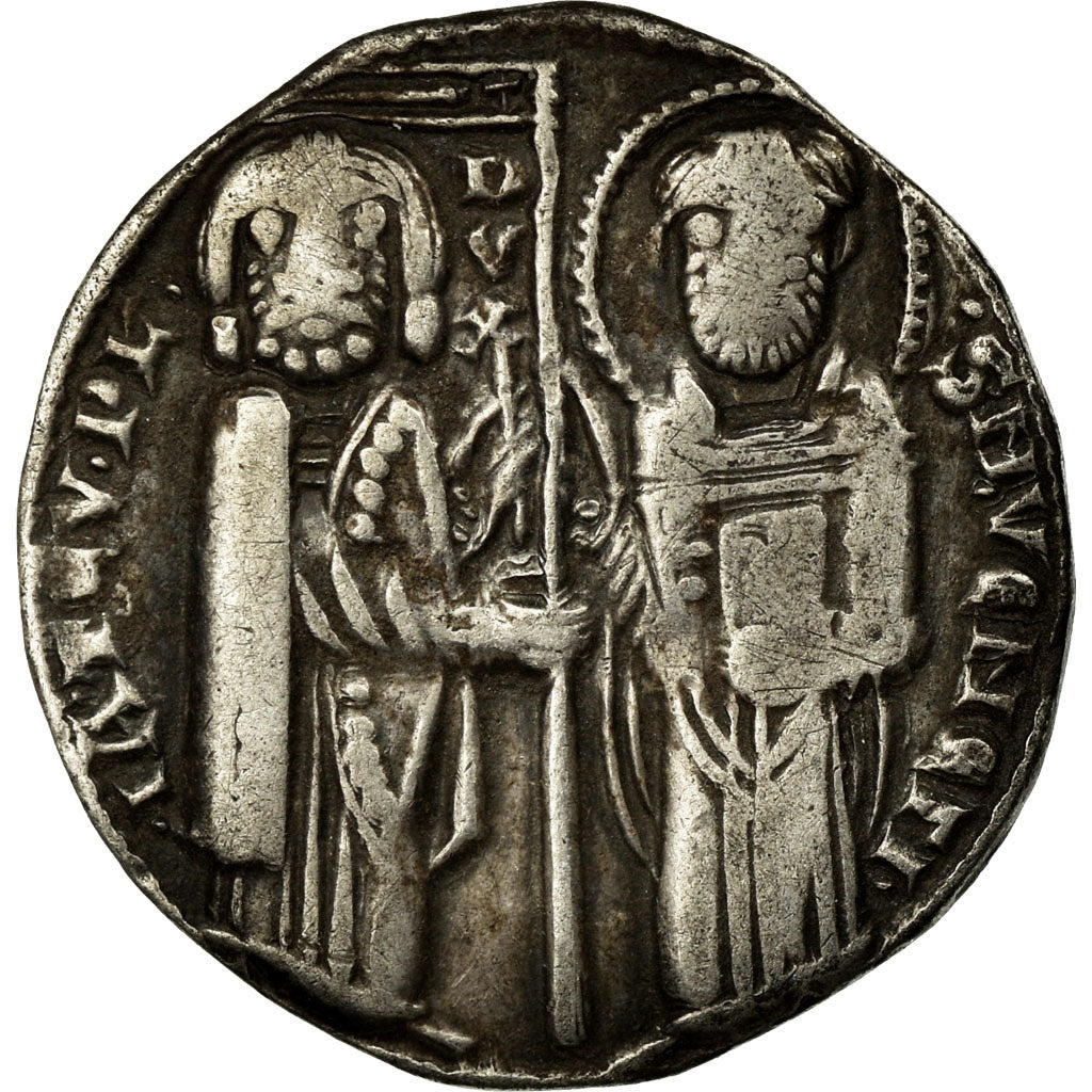 Coin, ITALIAN STATES, Lorenzo Tiepolo, Grosso, 1268-1275, Venezia, EF(40-45)