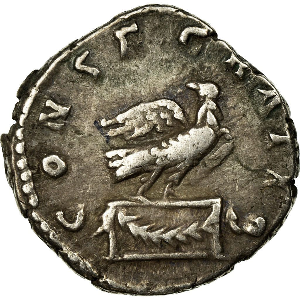 Coin, Marcus Aurelius, Denarius, 180, Roma, EF(40-45), Silver, RIC:272