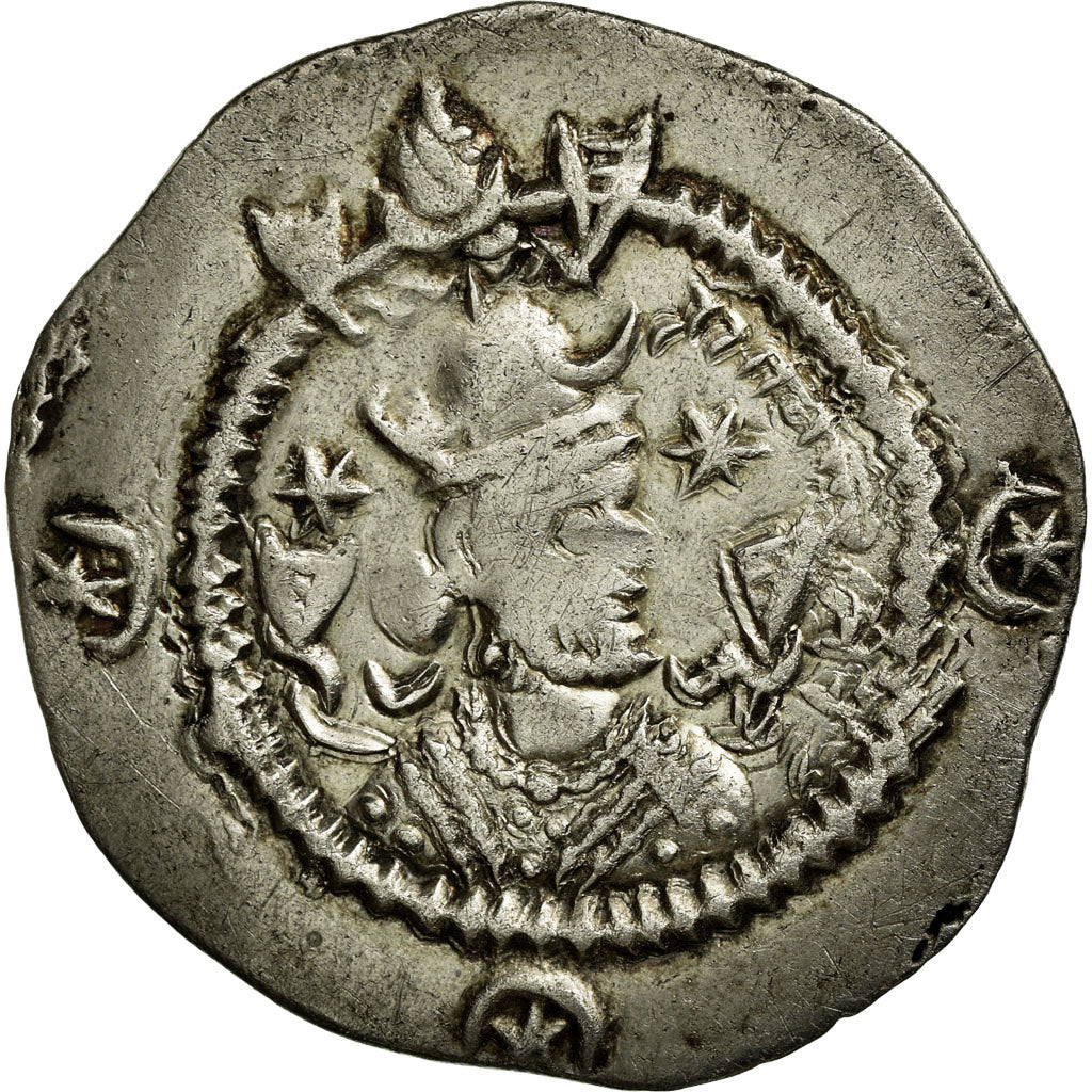Monnaie, Kavadh I, Drachme, TB+, Argent