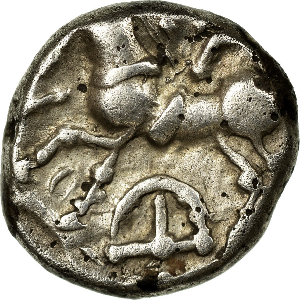 Coin, Kaletedoy, Lingones, Quinarius, VF(30-35), Silver, Delestrée:3197