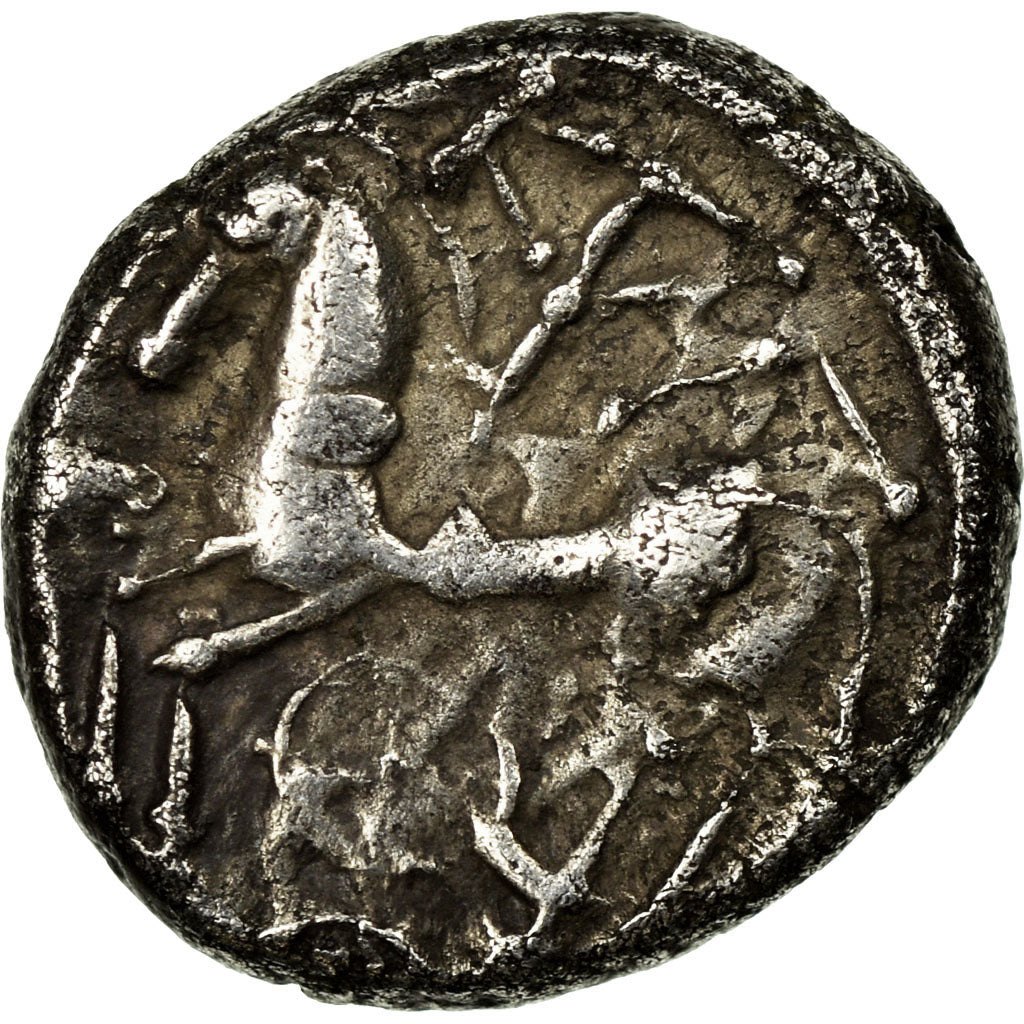 Coin, Kaletedoy, Lingones, Quinarius, EF(40-45), Silver, Delestrée:3199