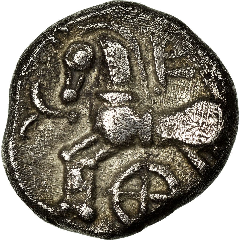Coin, Kaletedoy, Lingones, Quinarius, AU(50-53), Silver, Delestrée:3199