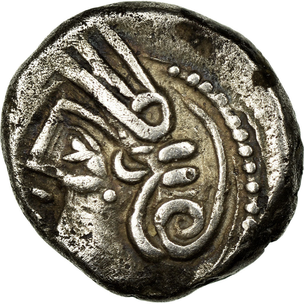 Coin, Kaletedoy, Lingones, Quinarius, EF(40-45), Silver, Delestrée:3199