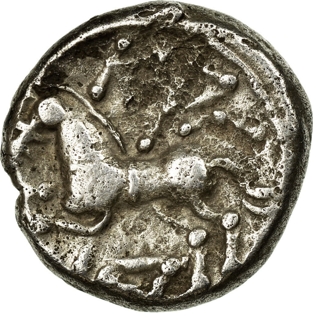 Coin, Kaletedoy, Lingones, Quinarius, VF(30-35), Silver, Delestrée:3195