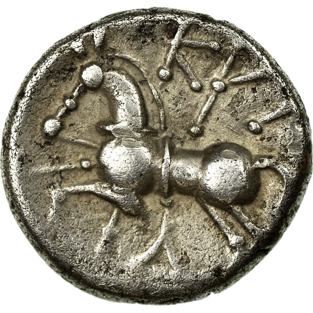 Coin, Kaletedoy, Lingones, Quinarius, EF(40-45), Silver, Delestrée:3195