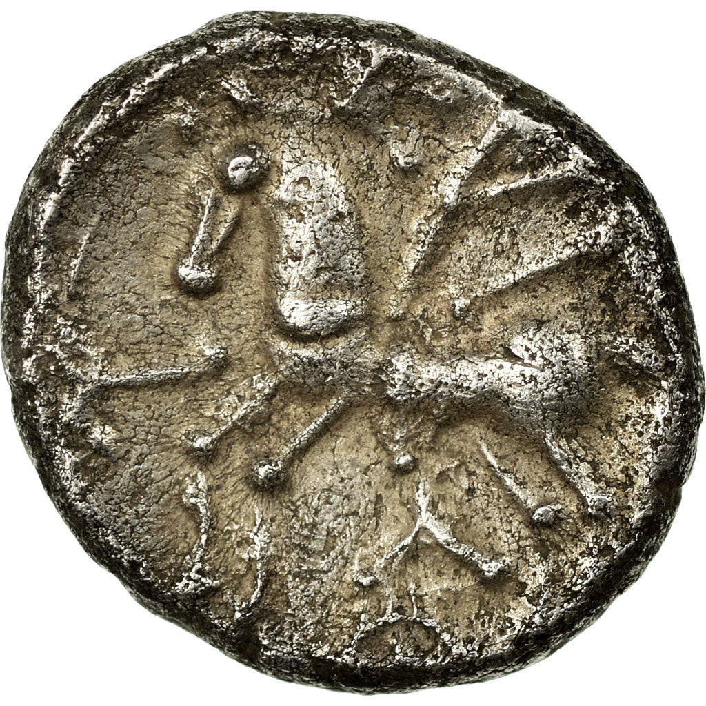 Coin, Kaletedoy, Lingones, Quinarius, EF(40-45), Silver, Delestrée:3195