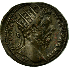 Coin, Marcus Aurelius, Dupondius, 172, Roma, AU(50-53), Copper, RIC:1065
