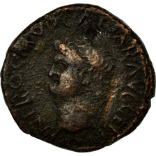 Coin, Nero, Dupondius, Gallic imitation, VF(30-35), Copper