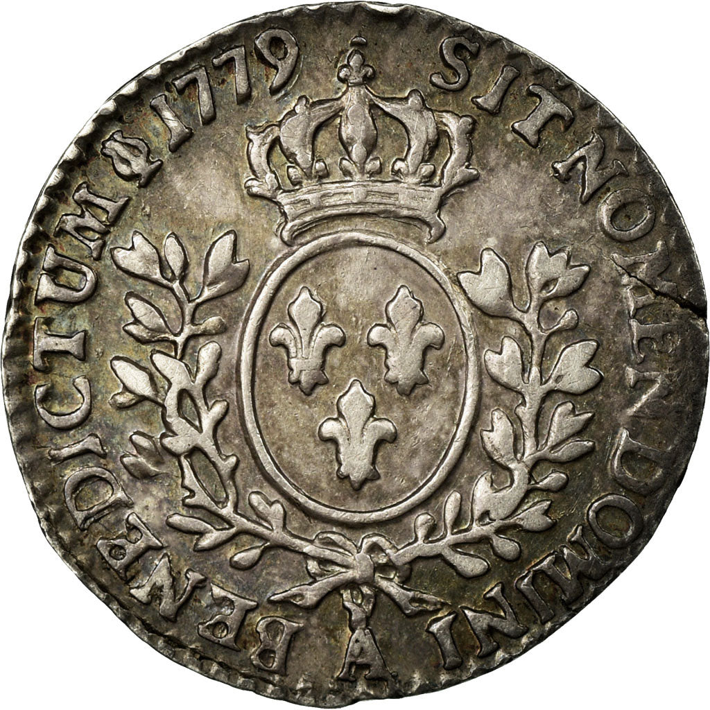 Monnaie, France, 1/20 Ecu, 1779, Paris, TTB+, Argent, Gadoury:351